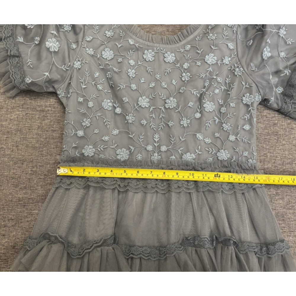 Jessakae Harper Dress in Slate Blue Size L NWT - Picture 6 of 10